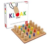 Roo Games KLOAK - All Wooden Strategy Board Games for Adults & Kids, 2-4 Players, Family Games, Popular Games for Ages 8+, Stimulates Critical Thinking, Durable Hardwood Components