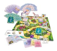 Roo Games Unicorn Stables Board Game, Ages 5+, 2-4 Players, Race and Collect Adventure
