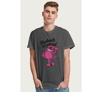 Roobarb & Custard Men's Smile T-Shirt in Charcoal | Size: Large Roobarb & Custard Charcoal L