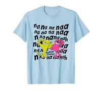 Roobarb & Custard Na Na Na Naa T-Shirt, Men, Baby Blue, 3X-Large