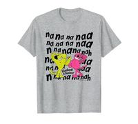 Roobarb & Custard Na Na Na Naa T-Shirt, Men, Heather Grey, Large