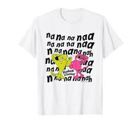 Roobarb & Custard Na Na Na Naa T-Shirt, Men, White, X-Large