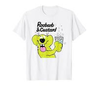 Roobarb & Custard Roobard Drinking Fizzy Drink T-Shirt, Men, White, 5X-Large