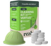 Roobi Cleaning Kit Compatible with Nespresso Vertuoline. Includes 1 Reusable Pod & 12 Cleaning Tablets. Carbon Neutral Vertuoline Cleaner Kit. 1 Year Supply.