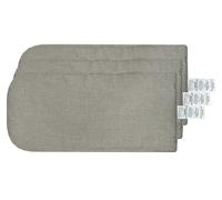 ROODO Specific Original Pet Stroller Pad Replaveable Easy to Clean,Set of 3 pc (Khaki)