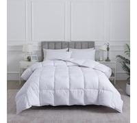 ROOEE 13.5 Tog Duck Feather & Down Duvet with Breathable Soft Microfiber Cover, Warm Luxurious Hypoallergenic Winter Temperature Control, Washable Coverless Quilt for Cosy Sleep (Single)