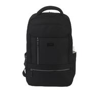 ROOEE Running Rucksack for Men and Women Hiking Backpack 40L Black Travel Bag 45x30x20 cm Underseat Waterproof Backpack with Headphone and USB Charging Port