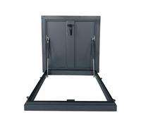 Roof Access Cover Cellar Covers Aluminum Sealing and Waterproofing for attics, Escape Routes, Inspection Wells(55x55-60x60-66x66 cm)