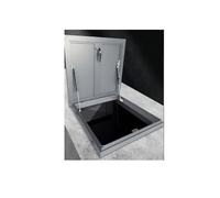 Roof Access Hatch Insulated Roof Hatch with Rubber Seal Waterproof Steel Security Door for Attic Access Door and Underground Basement Ventilation(75x80cm/29.5x31.5in)