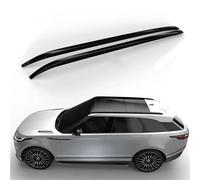 Roof Bar 2Pcs Black Left Right Aluminium Roof Rack Bar Rail For Land For Rover For Range For Rover For Velar 2018-2024 Universal Car Roof Rack