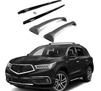 Roof Bar 4PCS Roof Rail Racks Cross Bars Kit For Acura MDX 2014-2021 Cargo Crossbars Luggage Black Universal Car Roof Rack