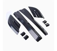 Roof Bar For Hyundai For Tucson 2004 2005 2006 2007 2008 8pcs Black ABS Roof Rack Bar Rail End Protection Cover Shell Car Roof Rack Cross Bars