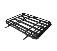 Roof Bar Universal 127x97cm/140 * 100cm/160 * 100cm Car Roof Rack Basket Tray Luggage Cargo Carrier Aluminium Car Roof Rack Cross Bars(160x100cm)