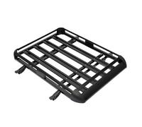 Roof Bar Universal 127x97cm/140 * 100cm/160 * 100cm Car Roof Rack Basket Tray Luggage Cargo Carrier Aluminium Car Roof Rack Cross Bars(127x97cm)