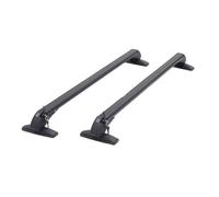 Roof Bars 1 Pair With Lock Universal Vehicle Car Roof Mounting Rack Rail Bar Black Aluminum Luggage Carrier Rack Modification Part Rails Cross Bar(A92cm)