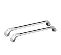 Roof Bars 2pcs For Changan For CS75 Plus 2019-2024 Roof Rail Rack Crossbars Cross Bars Lockable Aluminum Alloy Railing Bar(Silver)