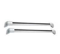 Roof Bars 2pcs For Jaguar For F-Pace 2016-2024 Roof Rail Rack Crossbars Cross Bars Lockable Aluminum Alloy Railing Bar(Silver)