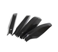 Roof Bars 4pcs Black For Toyota For Land For Cruiser Prado Fj150 2010-2018 Roof Rack Rail End Cover Shell Replace Roof Rack
