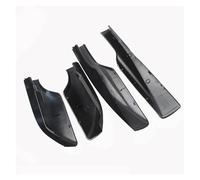 Roof Bars 4PCS Roof Cargo Rack Rail End Cover Shell Cap Trim Roof Rack Cross Bar Rail Protection Cover For Toyota For RAV4 06-12 Roof Rack