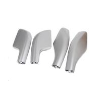 Roof Bars 4PCS Roof Rack Bar Rail End Protection Cover Shell Replace For Toyota For Land For Cruiser LC100 FJ100 1998-2007 Roof Rack(Silver)