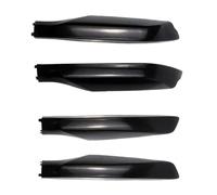 Roof Bars 4Pcs/Set Black ABS For Toyota Prado FJ150 2010-2019 Car Roof Rack Cover Rail End Shell Protect Roof Rack