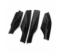 Roof Bars 4Pcs/set Roof Rack Shell Protective Cover Front Rear Black Roof Luggage Bar Rail End Shell For Toyota For RAV4 XA30 06-12 Roof Rack