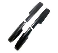 Roof Bars Black Car Roof Rack Rail End Cover Shell Cap Replacement For Toyota For Highlander XU50 2001-2007 Exterior Decorative Roof Rack