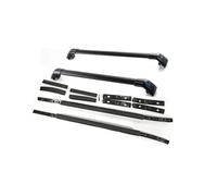 Roof Bars Cars 2PCS Roof Rail Rack +2PCS Cross Bars Set Fits For Mitsubishi For Outlander 2022-2024 Luggage Cargo Bars(Carbon Fiber 4Pcs)