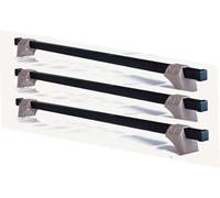 Roof Bars Compatible/Replacement For Volkswagen Crafter 06>16 Standard WB Extra High 200kg Steel