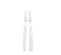 Roof Bars For BMW M3 M4 Series 420 430i For BMW E93 F33 F83 Roof Convertible Trim Strip Accessory Car The Left Right Hinge Covers(White)