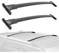 Roof Bars for Ford Explorer 2016-2019. Cars Flush Rails Cross Bars Lockable Universal Roof Bars Adjustable Crossbars