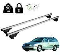 Roof Bars For Skoda Octavia Wagon 1998-2004 With Handrail Luggage Rack
