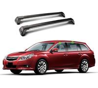 Roof Bars for Subaru Legacy 2009-2014 - Durable Aluminium Alloy Crossbars for Secure Roof Cargo Transport, Vehicle-Specific Fit