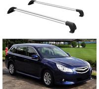 Roof Bars for Subaru Legacy Tourer 2003-2009 - Durable Aluminium Alloy Crossbars for Secure Roof Cargo Transport, Vehicle-Specific Fit