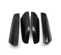 Roof Bars For Toyota For Highlander For Kluger XU40 2008-2013 Roof Rack Rails Leg End Cover Shell Replacement Car Styling 4pcs Car Roof Bars Cross(Black)