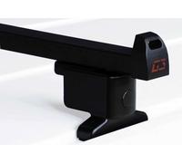 Roof Bars Van Made for Renault Trafic from 2001 to 2014 Complete Kit 3 Pieces of 130 cm Steel with Anti-Theft Lock Quick Assembly