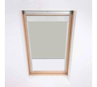Roof Blinds for Dakstra and Rooflite Roof Windows, Window Code M6A Stone