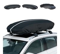 Roof Box Cover, Dimensions: 77 x 35 x 17 Inches Universal Waterproof, Dustproof, UV-Resistant, Scratch-Resistant Roof Box Cover Compatible with Thule, Perflex, Yakima Brands Bottom Snap-On Design