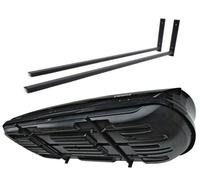 QLS Steel Wall Mount for Roof Box 80 cm Black