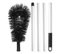 Roof Brush - Debris Remover, Leaf Debris Pusher | Telescopic Cleaning Head, Lightweight Gutter Scraper, Home Rooflines And Garden Sheds For Clearing Build-Up, Improving Drainage, Easy Maintenance