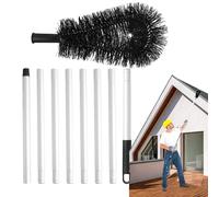 Roof Cleaning Brush - Versatile Roof Cleaning Brush, Brush for Safe and Effective Roof Cleaning | Includes Sturdy Construction, Adjustable Handle and