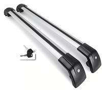 Roof Cross Bars 2PC Cross Bars For Mercedes For Benz For GLA H247 2020-2025 Luggage Roof Rack Rail Lockable Cargo Bars Car Roof Bars Cross(Black Silver)