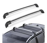 Roof Cross Bars For Hyundai For SantaFe 2013-2018 2pcs Car Roof Rack Aluminum Alloy Side Bars Roof Rack Luggage Car Roof Bars Cross
