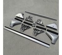 WRUHUA Roof Cross Bars for Nissan X-Trail T33 2020 2021 2022 2023 2024, Car Rails Rack Aluminium Top Luggage Carrier, black Anti-theft dedicated Bars Black silver,Silver