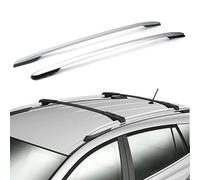 Roof Cross Bars For Toyota For RAV4 2013-2019 Aluminum Factory Silver Top Roof Rack Side Rails Bar Car Roof Bars Cross