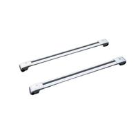 Roof Cross Bars Universal SUV Luggage Rack Aluminum Alloy Travel Luggage Crossbar Roof Rack Load-bearing Crossbar Rack Car Roof Bars Cross(Silver)