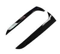 Roof Edge Side Wing For A4 B8 For Allroad For Avant 2009-2016 2pcs Car Rear Window Side Spoiler Wing ABS Splitter Trim Sticker Spoiler