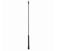 Roof enna Mast Whip - Genuine Fuba Style Spiral Screw - On Replacement for 5mm Base, Easy Installation Direct Fit for Stock Roof Mounted ennas (16 Inch; Straight Pipe 6 Inch)