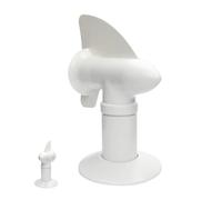 Roof Fan Cover Caravan Fan Cover Replacement Siphon Type | Weatherproof 360 degree rotating ventilation parts against moisture temperature control