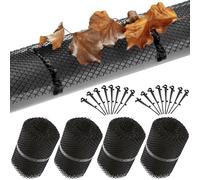 Roof Gutter Protection Guard 4Pcs Set each 7m x 17,5cm